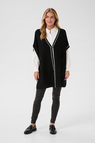 Cape 'Rams' Cream en noir