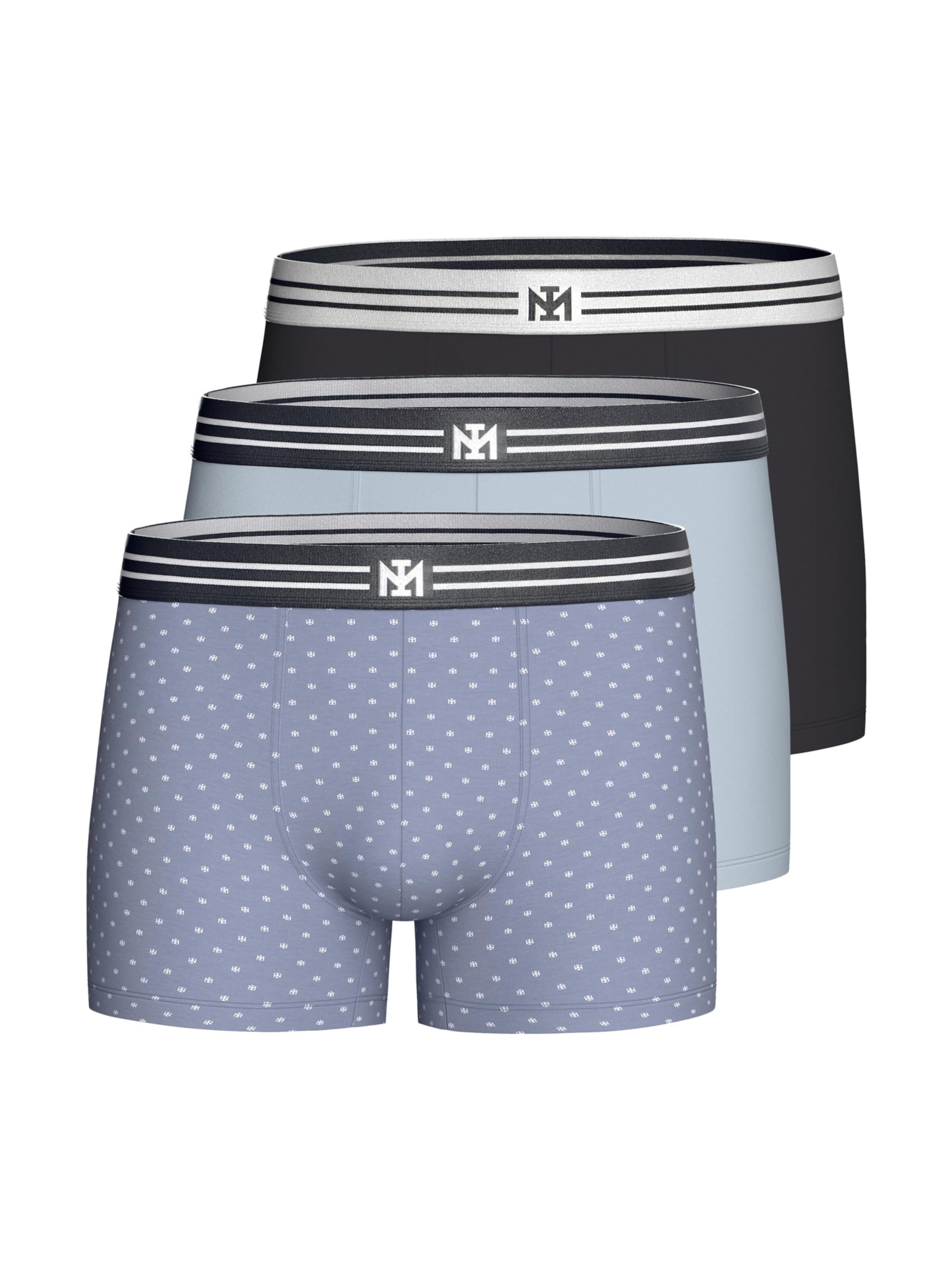 Boxers IMPETUS en bleu : devant