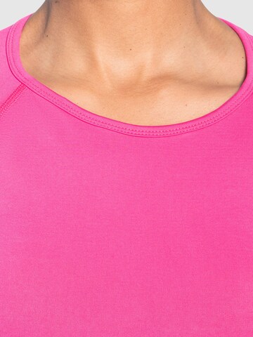 T-shirt fonctionnel 'Maysa' Smilodox en rose