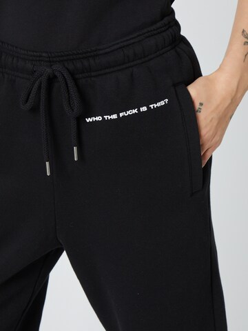 ABOUT YOU x Dardan Loosefit Broek 'Sammy' in Zwart