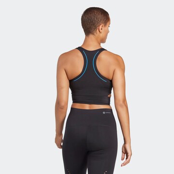 ADIDAS PERFORMANCE Sporttop 'Tailored Hiit Heat.Rdy ' in Zwart