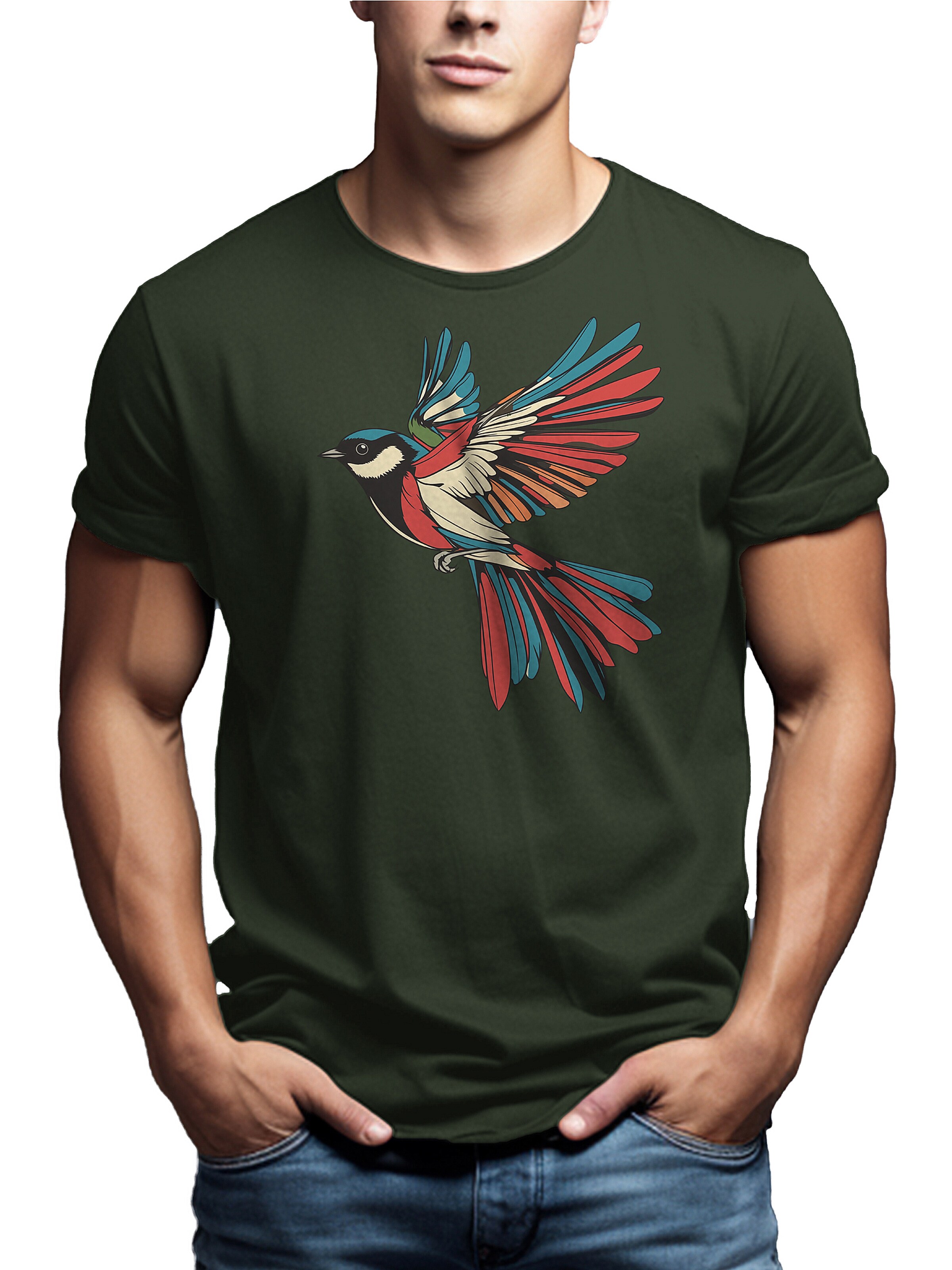 MAKAYA Shirt‌ in Grün: Vorderseite