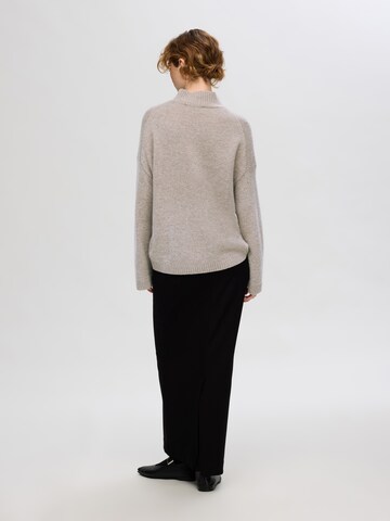 SELECTED FEMME Pullover i beige