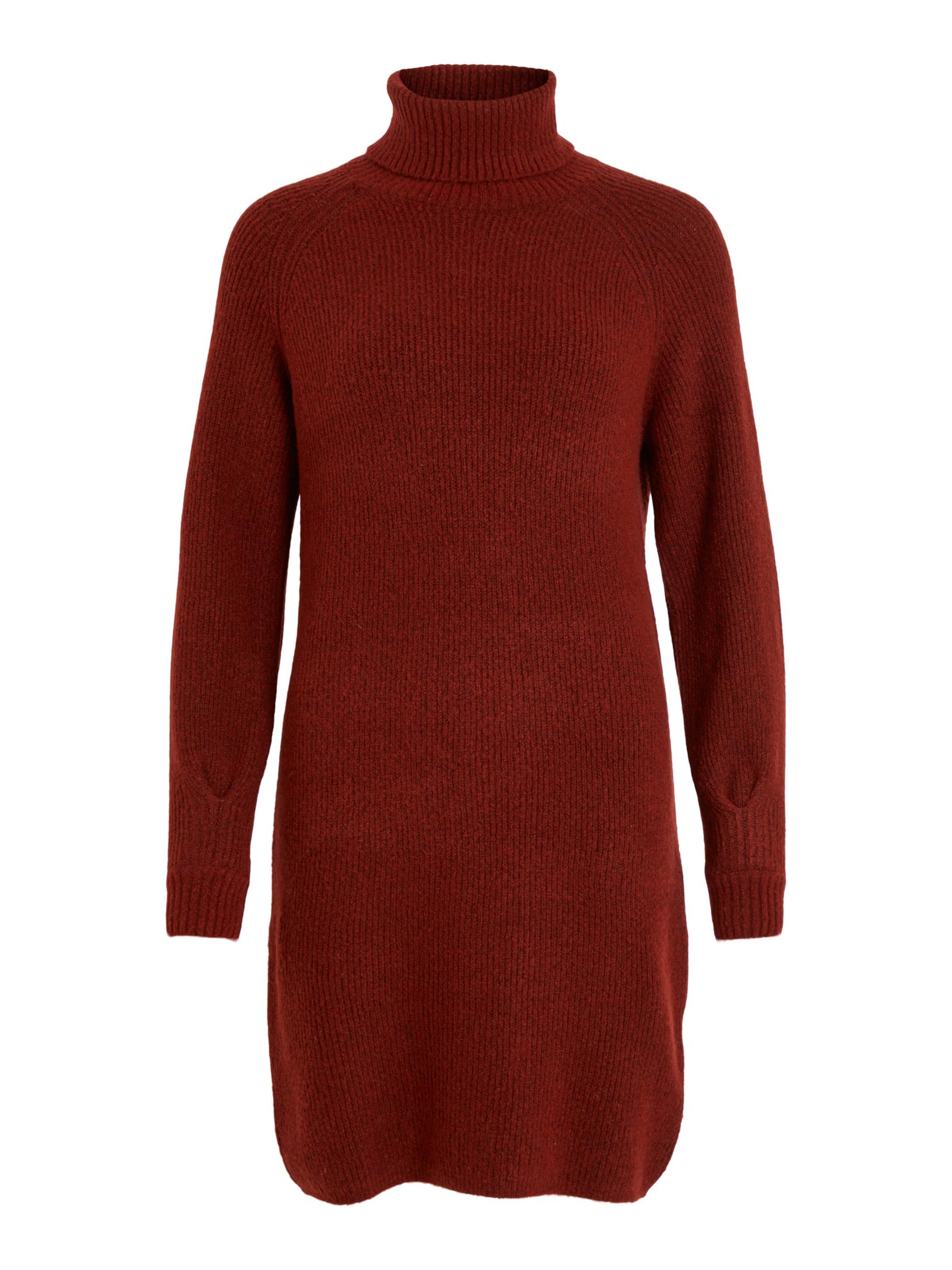 VILA - Vestido de malha 'Randy' em vermelho: frente