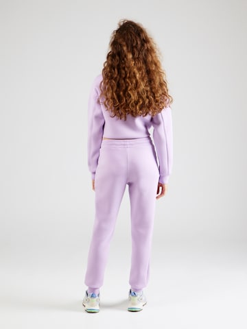 GUESS Tapered Pants 'ALLIE' in Purple