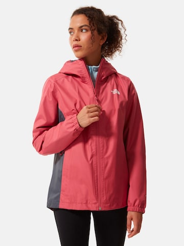 THE NORTH FACE Outdoorová bunda 'Quest' – červená: přední strana