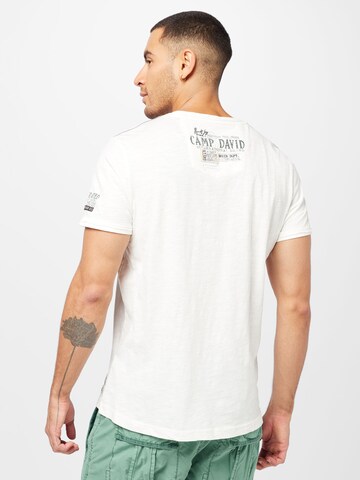 CAMP DAVID Shirt in White