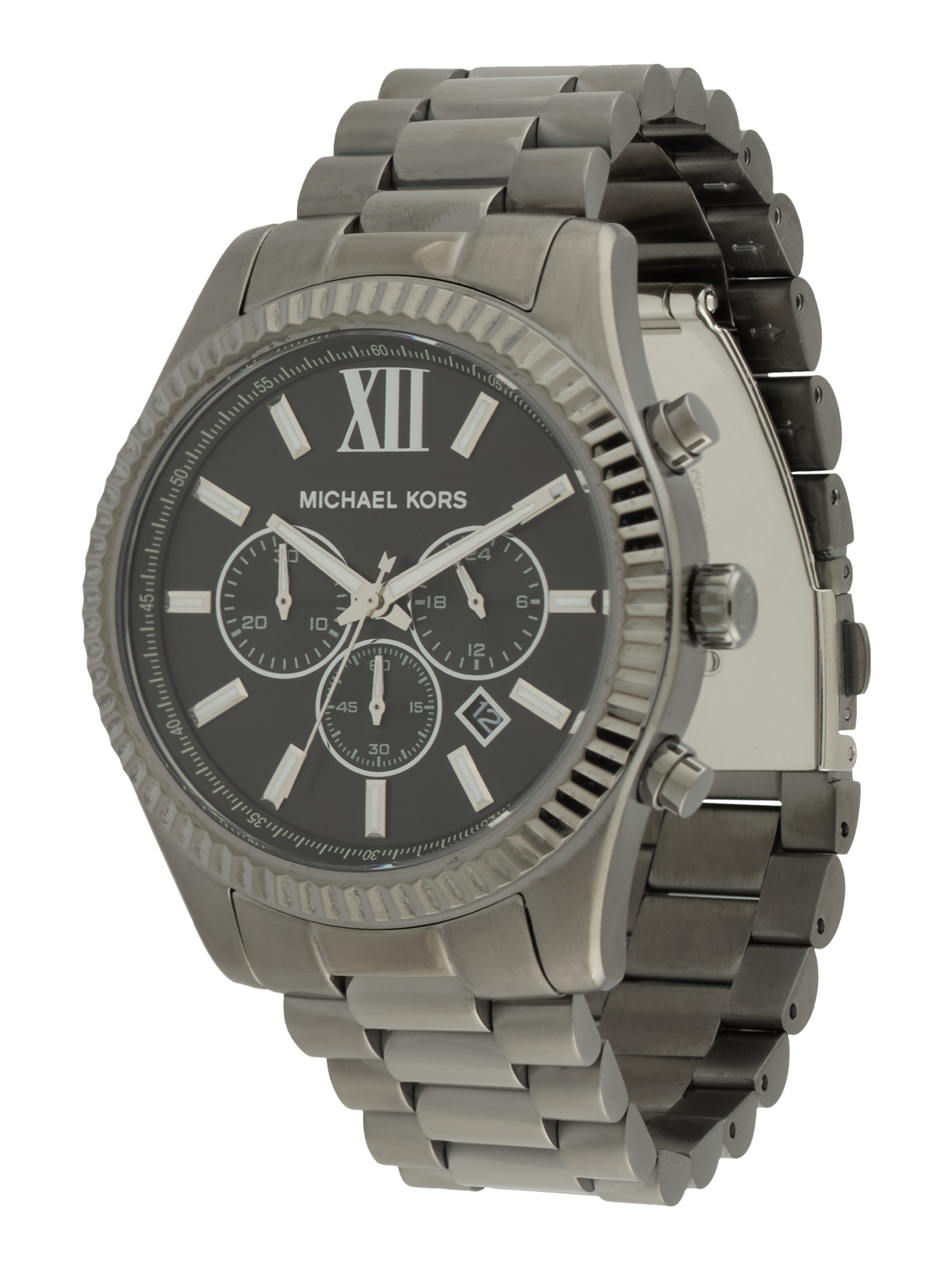 Montre à affichage analogique 'LEXINGTON' Michael Kors en gris : devant