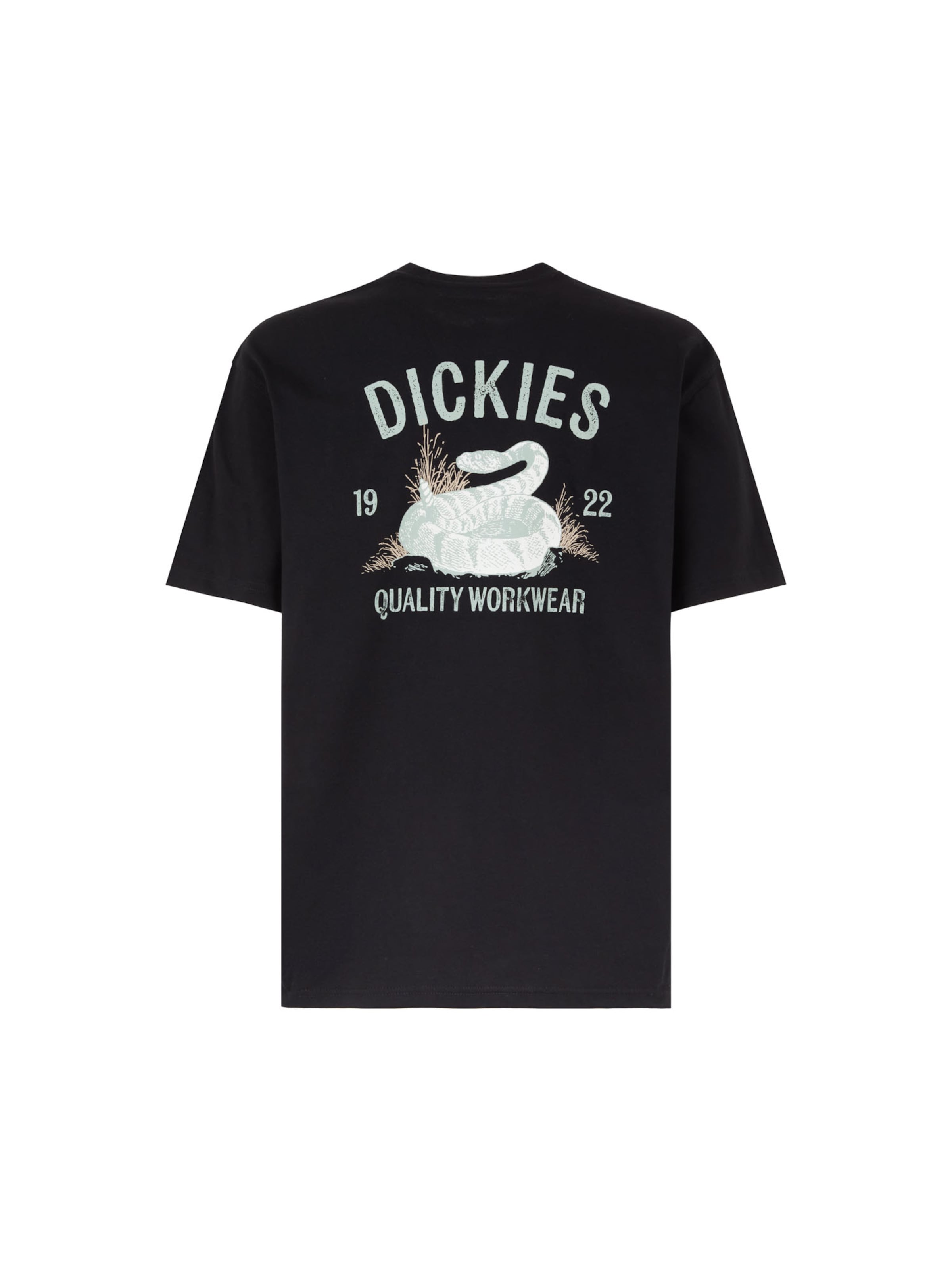 Maglietta 'Snake' di DICKIES in nero