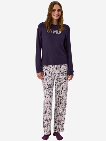 Chemise de nuit 'Lounge-Oberteile' Penti en violet
