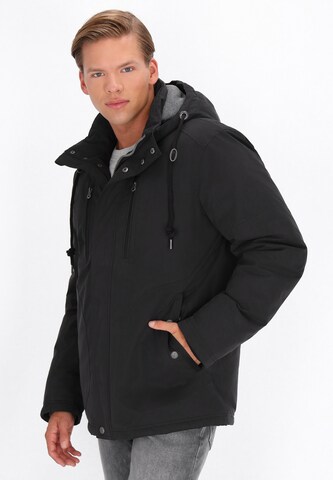 DreiMaster Vintage Téli dzseki - fekete: elől