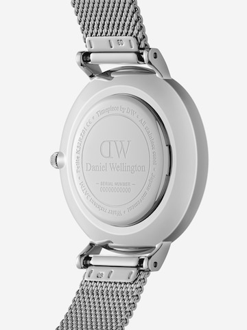 Montre à affichage analogique 'Petite Unitone S Silver' Daniel Wellington en argent