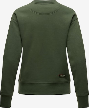 NAVAHOO Sweatshirt 'Zuckerschnecke' in Groen