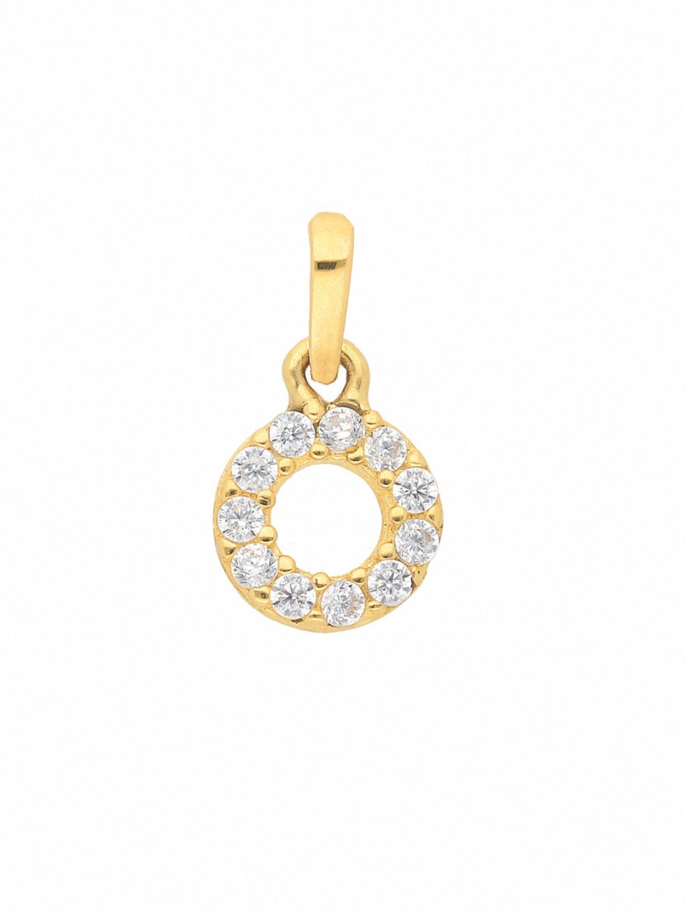 Adelia´s Anhänger in Gold: Vorderseite