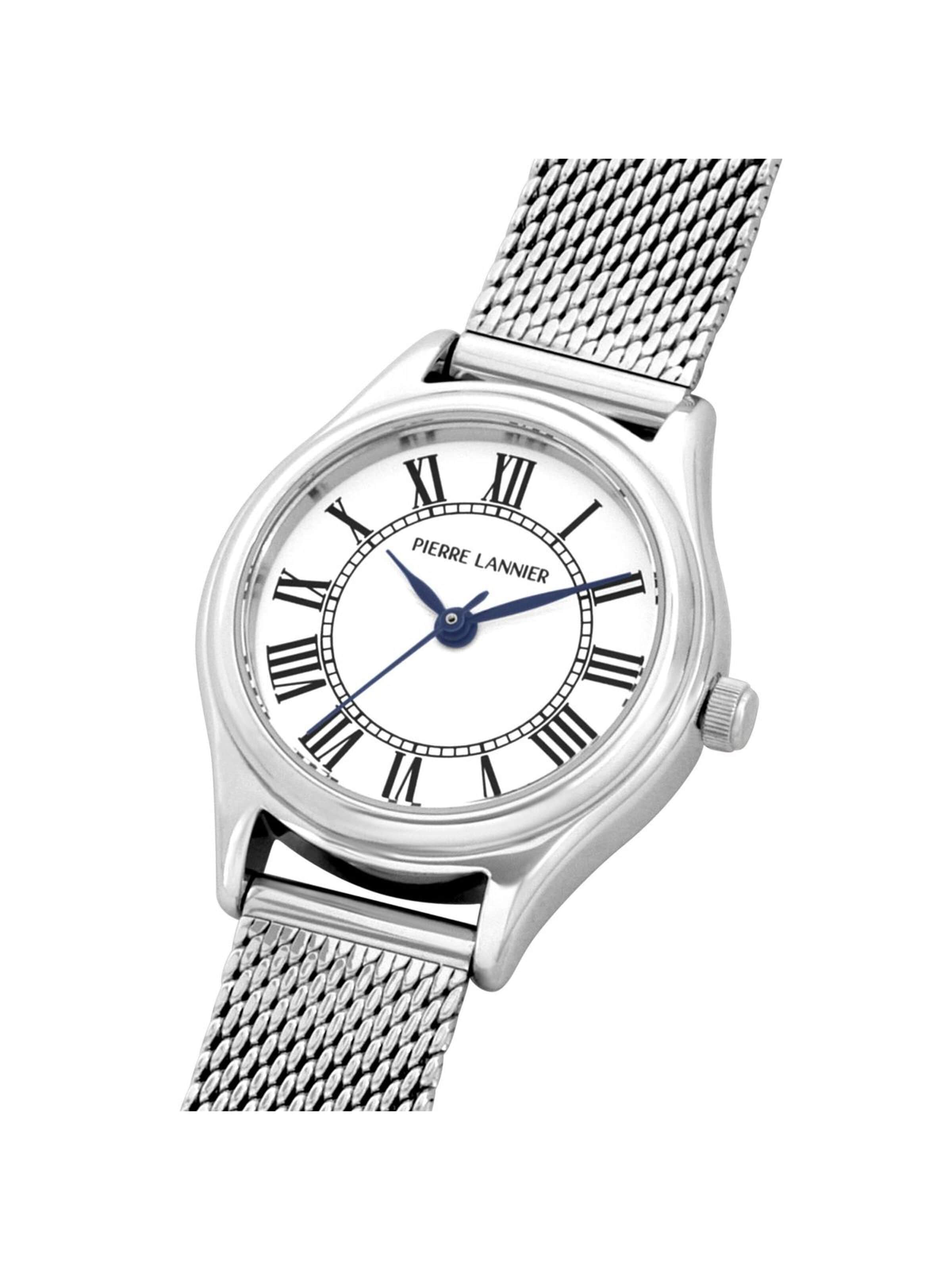 Montre à affichage analogique Pierre Lannier en blanc