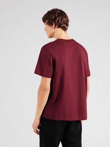 Calvin Klein Jeans Póló - piros: hátul