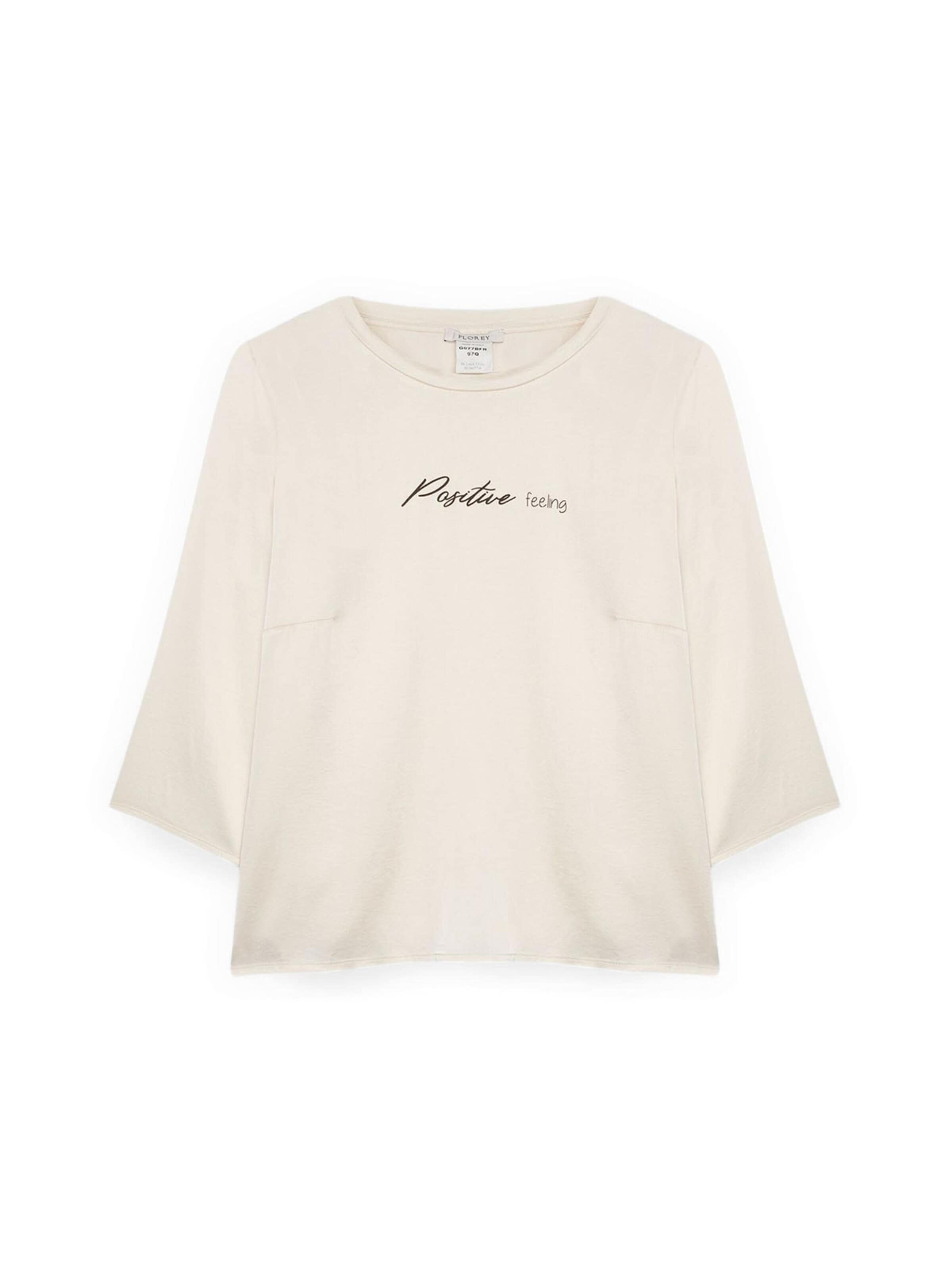 Maglietta di Fiorella Rubino in bianco: frontale