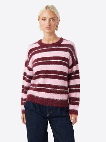 Pullover di BRAVE SOUL in rosa: frontale