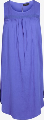 Zizzi Dress 'VIVU' in Blue: front