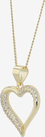 Akzent Pendant '"Watin" aus 925 Sterlingsilber, rhodiniert, langlebig' in Gold: front