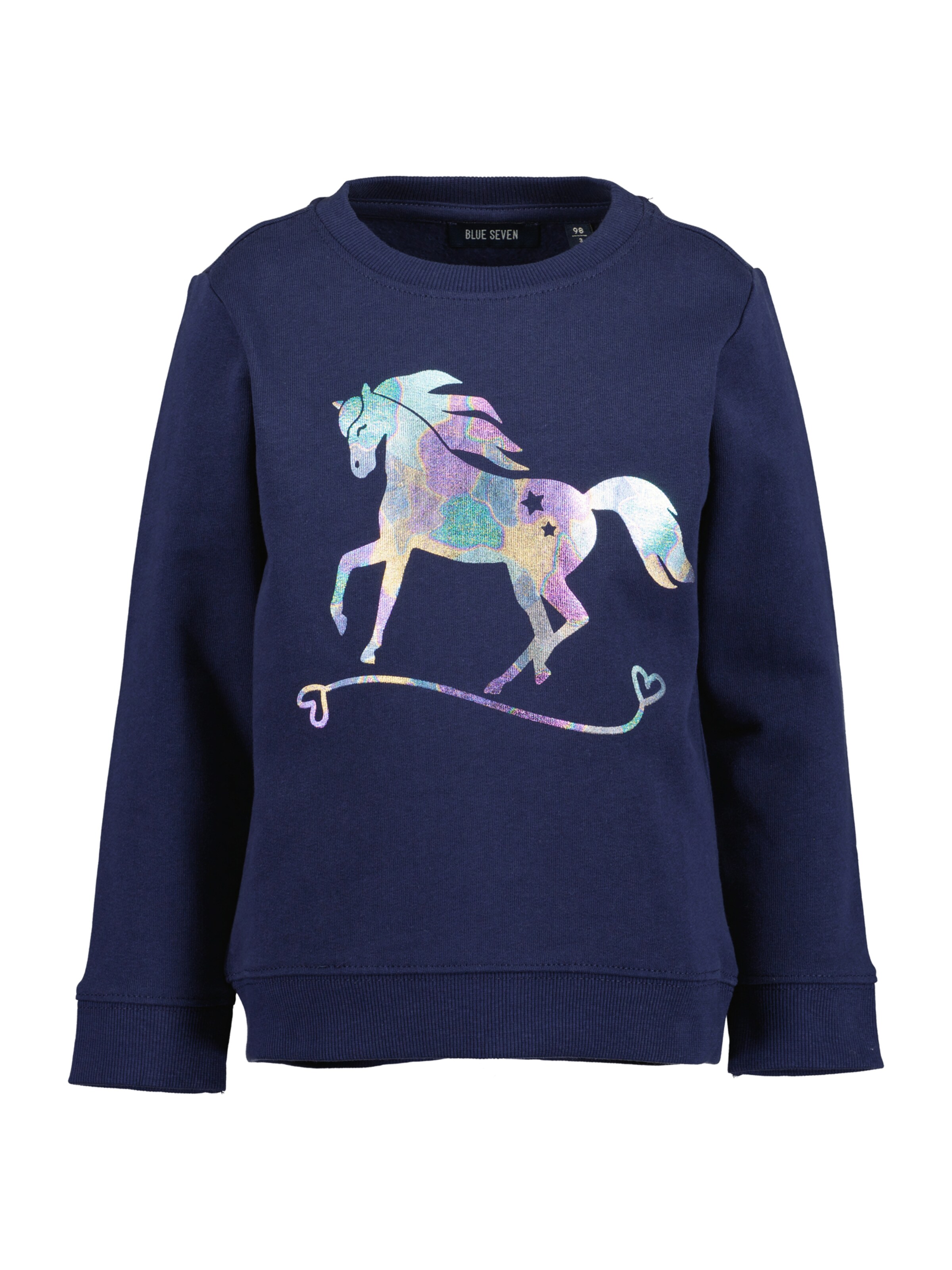 BLUE SEVEN - Sudadera en azul: frente