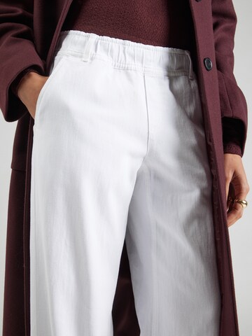 BRAX Wide Leg Hose 'MAINE' in Weiß