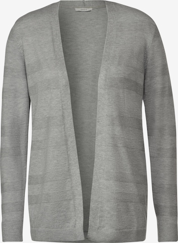 CECIL Knit Cardigan in Grey: front