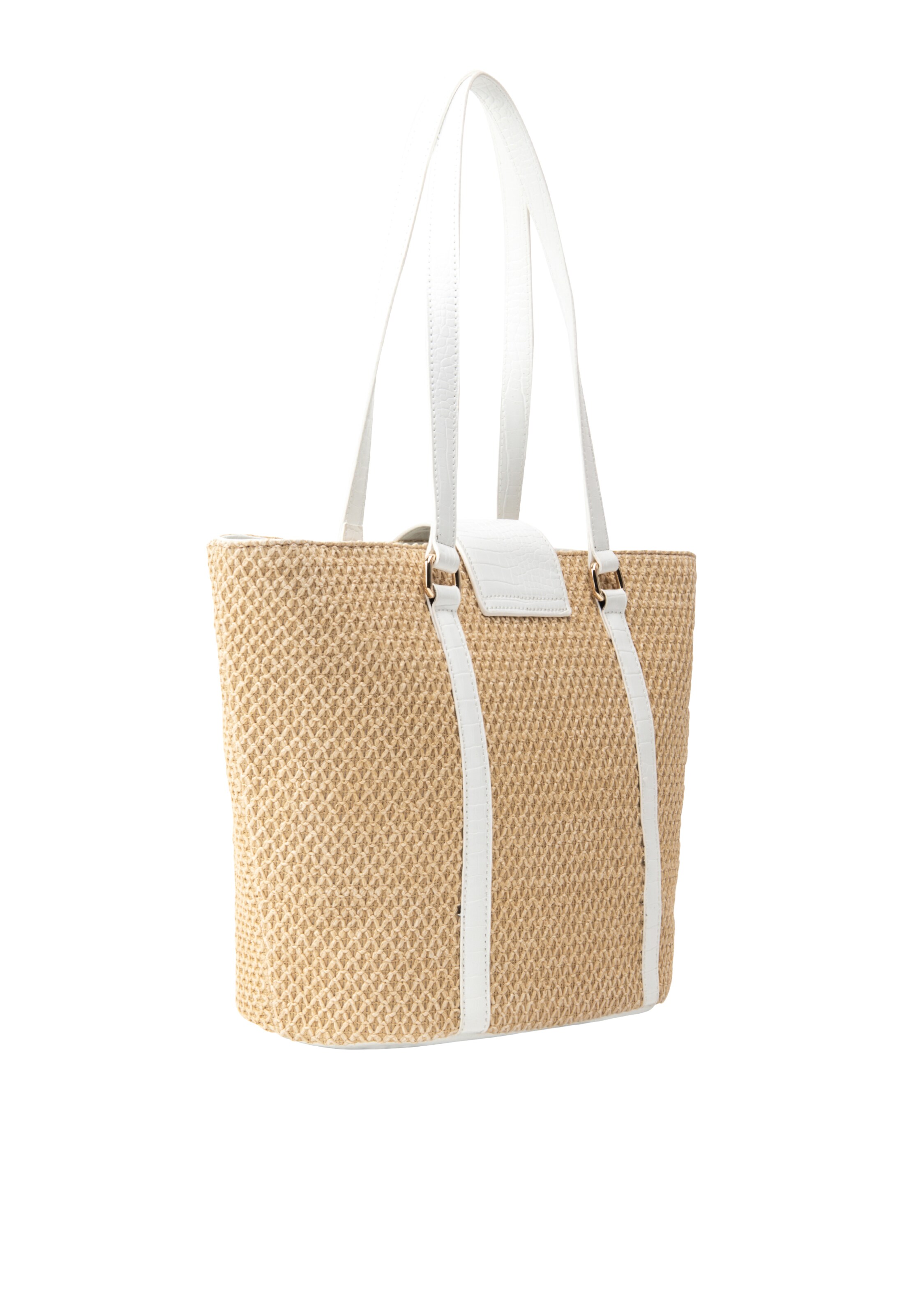 IZIA Nakupovalna torba | bež barva