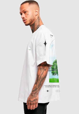 2Y Studios T-Shirt 'Tree Of Life' in Weiß