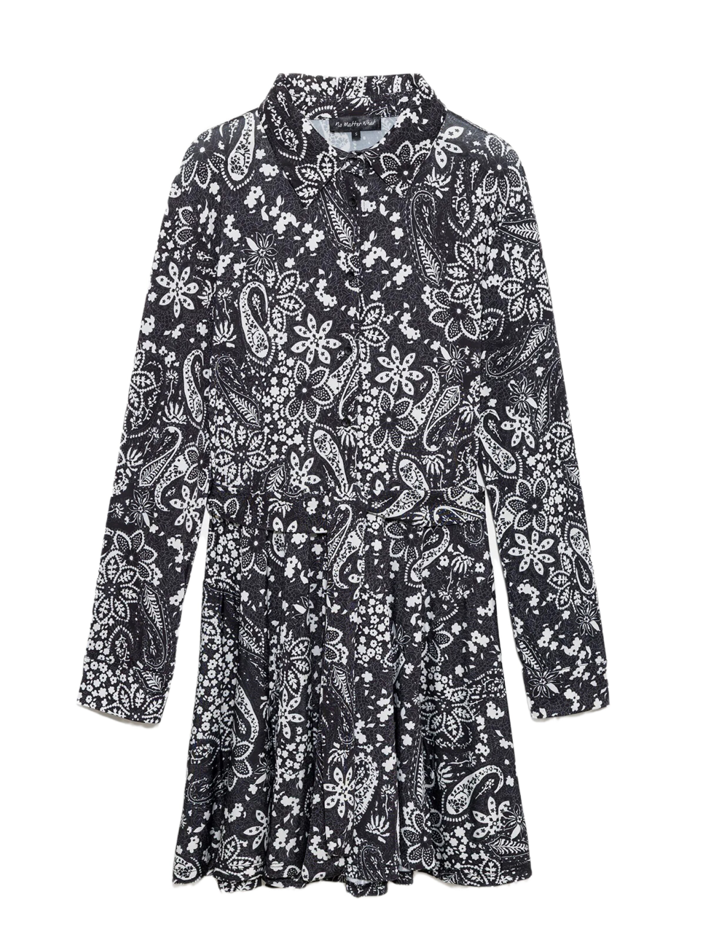 No Matter What Summer dress in Black: front