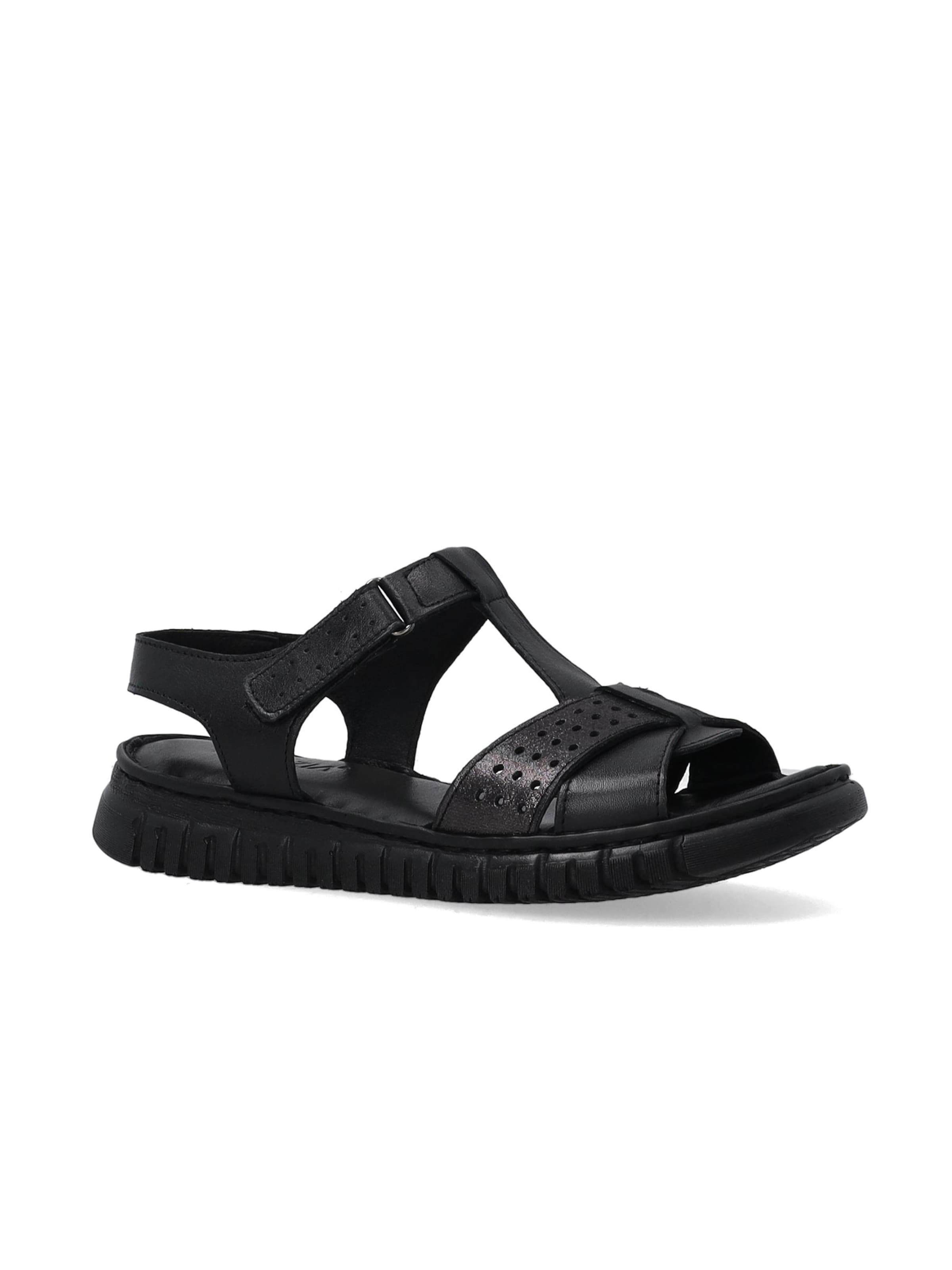 VENEZIA Sandals 'Venezia' in Black: front