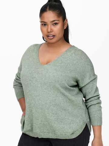 Pull-over 'Margareta' ONLY Carmakoma en vert