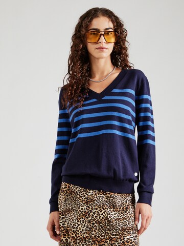 ZABAIONE Sweater 'Pa44lina' in Blue: front