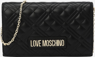 Love Moschino Schoudertas 'Smart Daily' in Zwart: voorkant