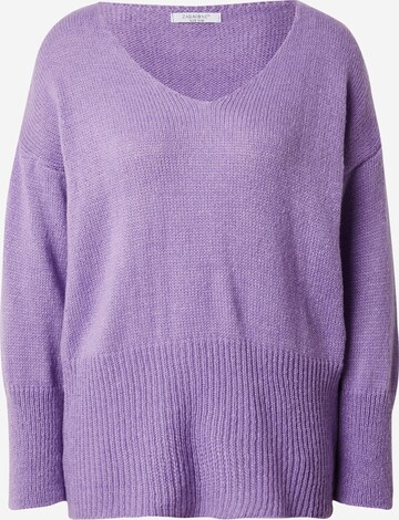 Pull-over 'Nora' ZABAIONE en violet : devant