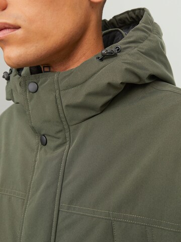 Parka d’hiver JACK & JONES en vert