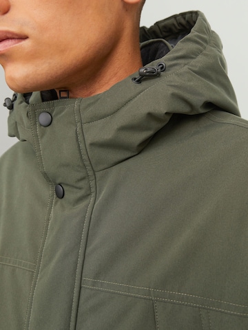 JACK & JONES Winterparka in Groen