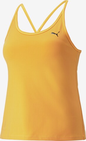 PUMA Sporttop in Oranje: voorkant