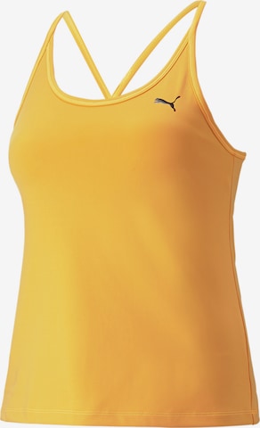 PUMA Sports Top in Orange: front