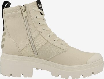 Bottines à lacets Palladium en beige