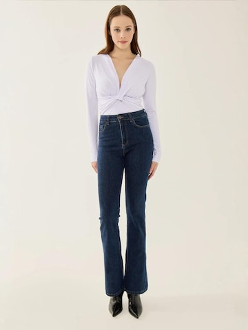 Hiccup Blouse body in Wit