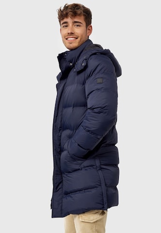 INDICODE JEANS Winterparka ' Leugene ' in Blau