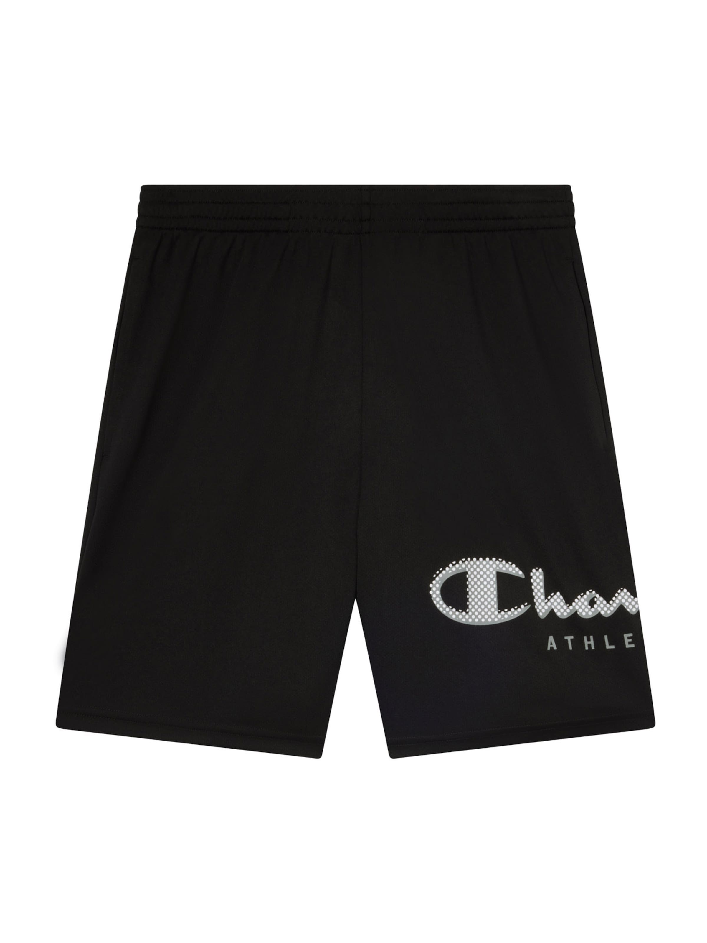 Champion Authentic Athletic Apparel Normální Sportovní kalhoty – černá: přední strana