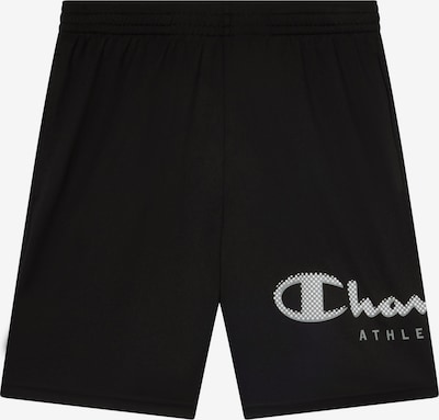 Sportinės kelnės iš Champion Authentic Athletic Apparel, spalva – pilka / juoda / balta, Prekių apžvalga