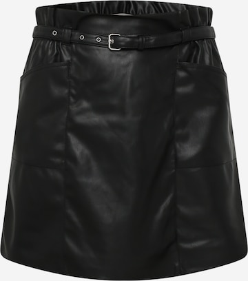 ONLY Carmakoma Skirt 'Heidi' in Black: front