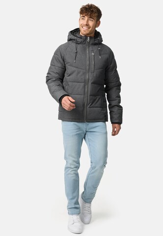 INDICODE JEANS Winter jacket 'Circus' in Grey