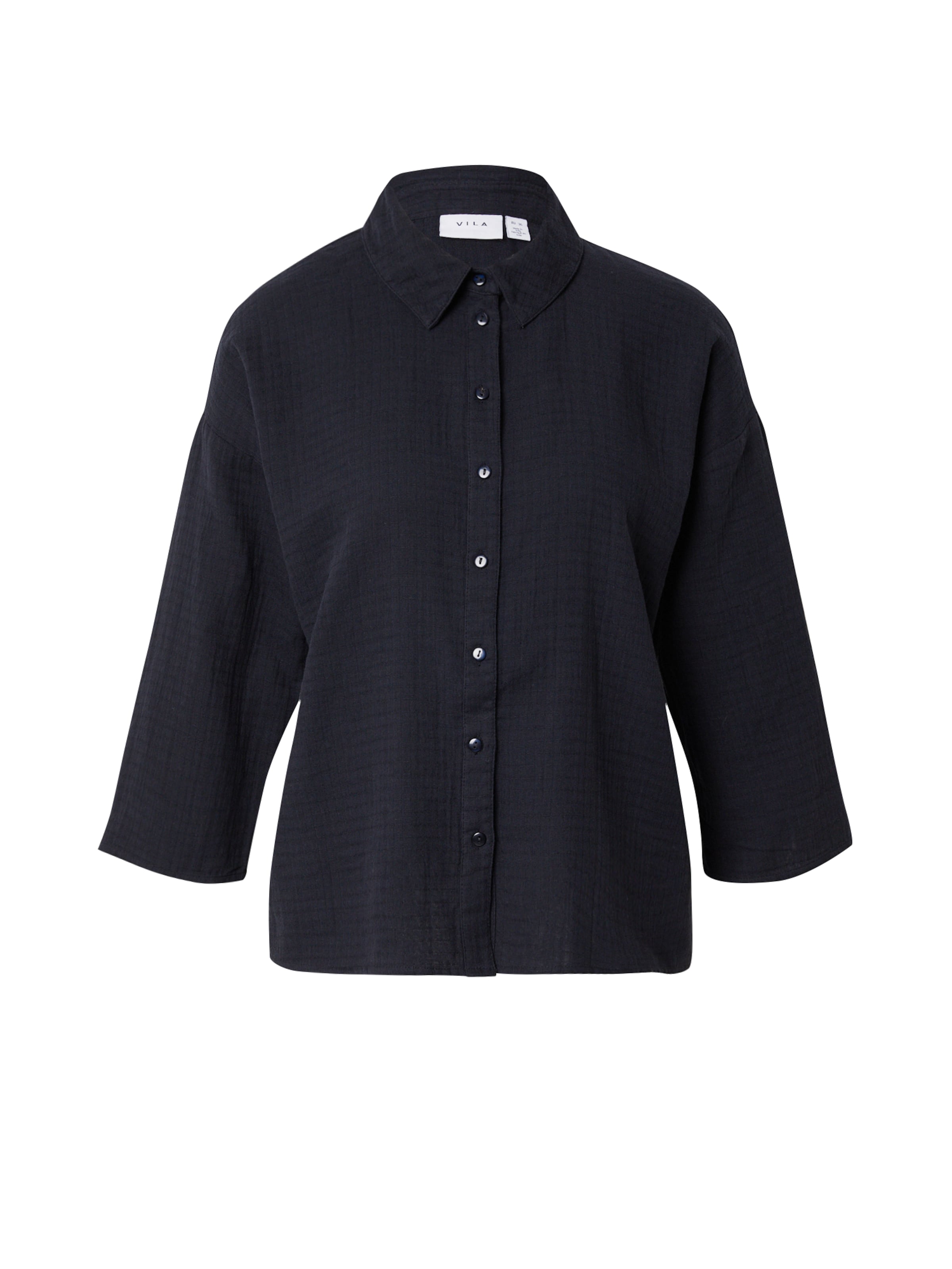 VILA Blouse 'Lania' in Black: front
