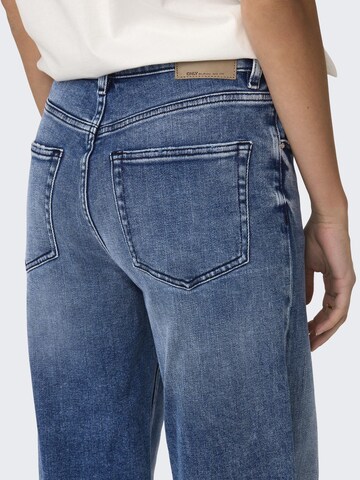 ONLY Wide leg Jeans 'Juicy' in Blauw