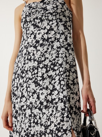 Happiness İstanbul Καλοκαιρινό φόρεμα σε μαύρο