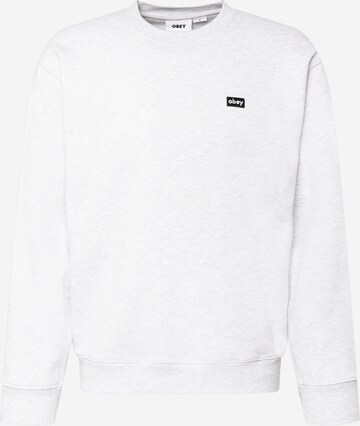 Obey Sweatshirt in Grey: front